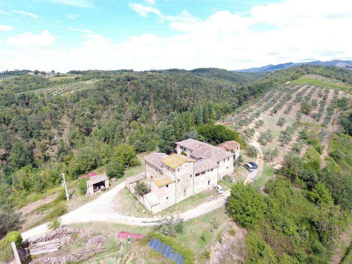 Podere Calcinaia Castelnuovo Berardenga Eksteriør billede